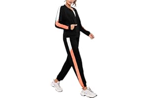 Nieery Conjunto Chándal Mujer Invierno Ligero Manga Larga con Bolsillos para Deportes Jogging y Fitness S-3XL