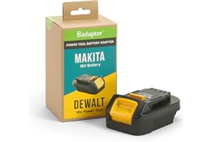 Badaptor MAK-DEW - 18V battery adapter compatible with Makita batteries. For use on DeWalt tools.