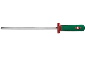 Sanelli Premana Professional Acciaino, Acciaio Inossidabile, Verde/Rosso, 30 cm