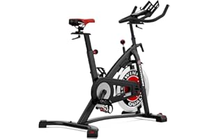 SCHWINN FITNESS Schwinn Indoor Cycling Series – Quiet resistance, SPD pedals, app compatible no subscription required