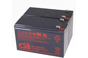WSB CSB-SCD33 - Batería Compatible para APC RBC33 Plug & Play APC Back-UPS RS - BR1500I APC Smart-UPS - SC1000I