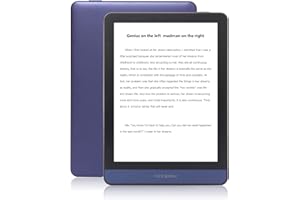 AZMXDVP Meebook E-Reader M6 | 6' Eink Carta Schermo 300PPI | intelligente regolabile | Android 11 | Ouad Core | Libri audio|Google Play Store | 3GB+32GB di spazio di archiviazione | Slot Micro-SD | Viola