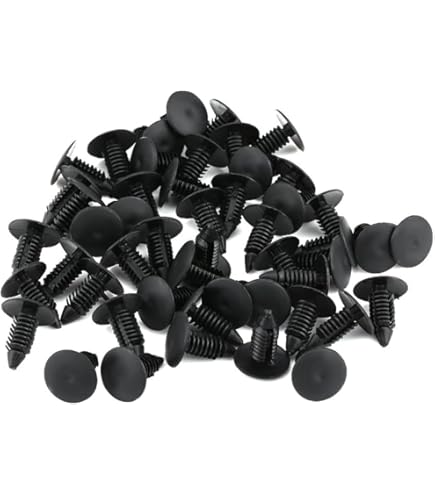 Lot De 100 Clips Pare-chocs Nylon - Rivets De Fixation Universels Pour Voiture
