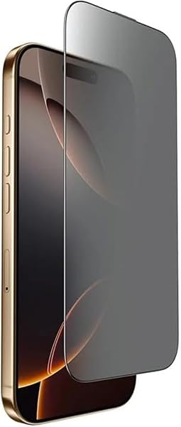 JOYROOM JR-MQS0616 Tempered Glass Screen Protector for iPhone 17 Pro Max, 2.5D Full Screen Coverage with Privacy and Dus