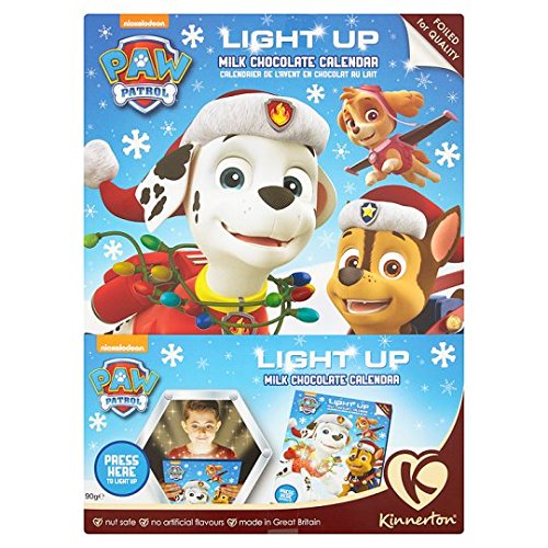 Preisvergleich Produktbild Paw Patrol Adventskalender (Leuchtender Premium Adventskalender 90g)