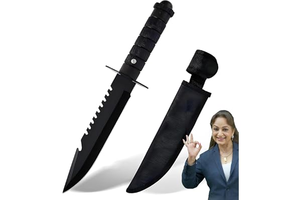 PANCA Kitchen Knife/Utility Knife With Cover for Kitchen And Home (Black, Set of 1)