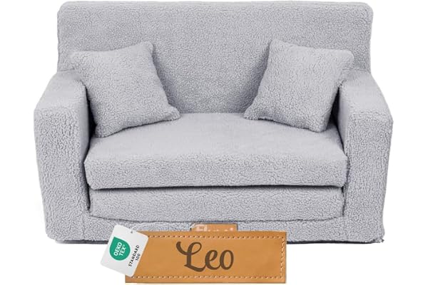 Flumi Personlig barnsoffa, barn, fåtölj, soffa, bäddsoffa, ungdomsrum med gravering, barnnamn, leksoffa för barnrum, sovfåtölj, sängfunktion, barnmöbler 92 x 40 x 60 (boucle