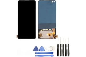 Visiodirect® Ecran Complet : Vitre Tactile + écran LCD sur Chassis Compatible avec Oneplus Nord Taille 6.44" Bleu AC2001, AC2003 + Kit Outils