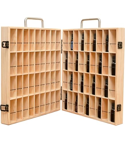 11 Gaten Houten Essentiële Olie Lade Handgemaakte ... – Grandado