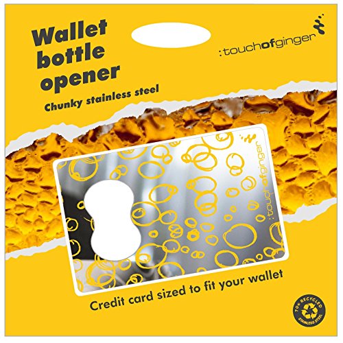 Touch of Ginger Wallet Essentials Wallet Bottle Opener