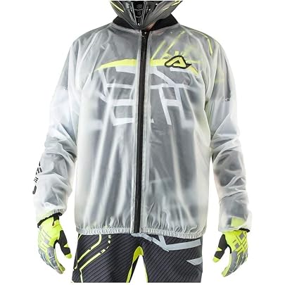 PETTORINA MOTO CROSS ENDURO OFFROAD ACERBIS PROFILE DA ADULTO BIANCO - 5