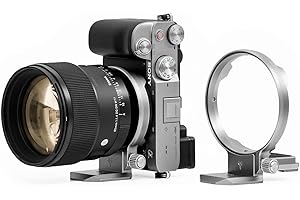 Silence Corner Atoll D - Silver | Rotating Collar for Select DSLR Camera Models | Fast Orientation Change (Vertical/Horizontal), Easily Change Lenses, Universal Tripod Mounting, Faster Than L-Bracket