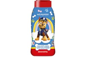 Naturaverde | Kids - Psi Patrol - prysznic szampon dla dzieci, mydło pod prysznic do ciała i włosów, produkty higieniczne dla dzieci, z ekstraktem z owsa BIO, 250 ml