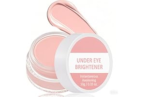 SONGQEE Under Eye Brightener - Instant Anti Age Eraser Eye Concealer - Colour-Correcting Eye Brightener & Primer - Dark Circles and Blemish Concealer, Korean Makeup, Instant Results (Pink)