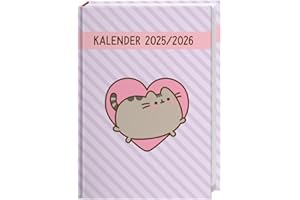 Pusheen 17-Monats-Kalenderbuch A5 2026 - 17 Monate. Von August 2025 bis Dezember 2026: 17 Monate ab August 2025. Praktischer Kalender für Schule und ... Katzen-Cartoons. (Kalenderbücher Heye)