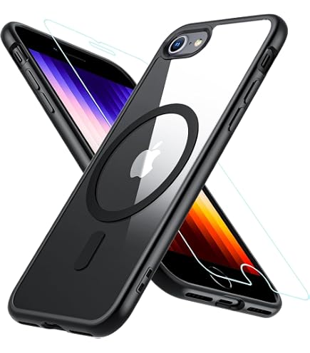 Coque Batterie 6000 MAh Pour IPhone SE/8/7/6/6s - Ultra Fine Et Rechargeable - Noire (4,7 Pouces) - 7