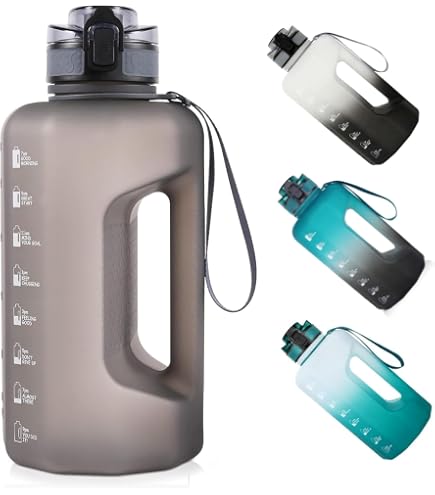 Case Wonder 2,2L Trinkflasche – Motivierende Wasserflasche Mit Zeitmarkierung, BPA-frei & Auslaufsicher