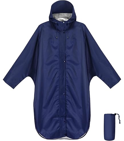 Owntop Cappotto avvolgente impermeabile antivento - Oversize Quick-Dry