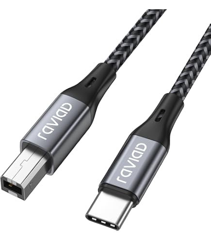 Cavo USB 2.0 Per Stampante Aisens – USB-C Maschio A USB-B Maschio – 2 Metri – Nero A107-0054