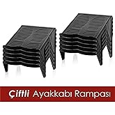 Lirazon 10'lu &Ccedil;iftli Ayakkabı Rampası