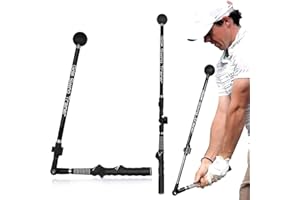 EUG-PRODUCTS Golf Swing Trainer Aide à l'entraînement de Golf Portable Réglable pour Améliorer la Charnière, La Rotation de l'avant-bras, Le Virage de l'épaule – Léger, Durable Golf Swing Memory Trainer