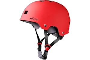 ‎OUTDOORMASTER OutdoorMaster Skateboard Bicycle Helmet - Two Removable Inner Lining Ventilation Multi-Sport Scooter Skate Inline Skating for Children, Teenagers & Adults