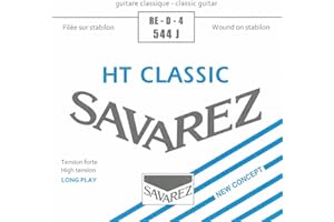 Savarez Struny do gitary koncertowej Alliance HT Classic 544J pojedyncze struny Re4w Classic HT wysokie