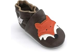 LEPEPPE - Scarpine in Morbida Pelle per tutta la famiglia- suola in pelle antiscivolo - Babucce - Scarpette fino al 45!!! - Volpe