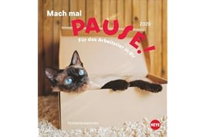 Mach mal Pause Postkartenkalender 2026 - Für das Arbeitstier in dir: Kleiner Tierkalender mit lustigen Sprüchen rund um Büro und Arbeit. Kalender zum ... und Versenden. (Postkartenkalender Heye)