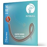 Pitbull Strings Coated Seri Elektro Gitar Teli &ndash; Uzun &Ouml;m&uuml;rl&uuml;, Parlak Ton, Y&uuml;ksek Dayanıklılık (10-52 LTHB)