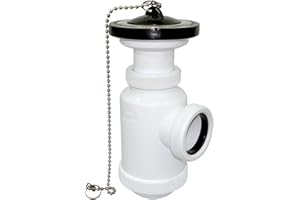 Crearplast c-4 - Sifon botella horizontal 1.1/2 40 valvula lavabo bide