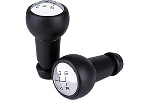 IUSOT 5-Speed Car Gear Shift Knob Shifter Lever for Peugeot 106 107 205 206 207 306 406 307 308 3008 Citroen Picasso Saxo C1 C2 C4 Berlingo, Replacement Manual Transmission Gear Shift Stick Knob