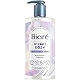 Biore Hydrate and Glow Gentle Wash Gel 200 ml Skin Type: Dry, Sensitive, Dehydrated with Coconut Water and Prebiotics