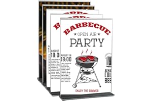 OTYMIOW A4 Ständer Aufsteller Tischaufsteller Werbeaufsteller 5PCS Menükartenhalter A4 T Ständer Tischaufsteller Werbeaufsteller A4 Ständer Aufsteller Tischaufsteller Menükartenhalter für Fotos Büro Cafe Shop