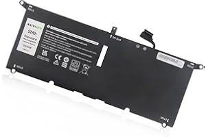 BATTREVO DXGH8 Batería de portátil para DELL XPS 13 9380 9370 7930 Inspiron 13 7390 7391 2 en 1 5390 5391 7490 Latitude 3301 E3301 XPS13-9370 Vostro 13 5391 5000 H754V 0H754V G8VCF P82G HK6N5 0H754V