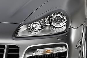CSR-Automotive Scheinwerferblenden Kompatibel mit/Ersatz für Porsche Cayenne 1 SB110