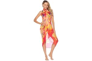 UK_Stone - Telo mare da donna, pareo, sarong, alla moda, copricostume