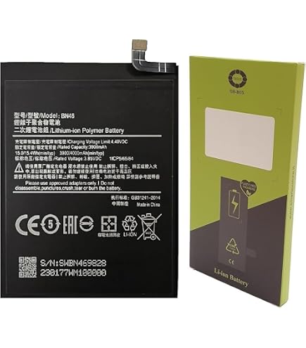Batterie OuiSmart Compatible Xiaomi Redmi Note 8T - Avec Outils De Remplacement