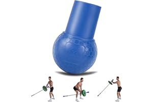 HXD-ERGO Mina terrestre para Barra, Accesorio Antideslizante para Barras olímpicas de 2 Pulgadas, Accesorios portátiles de Gimnasio en casa para Parte Superior del Cuerpo