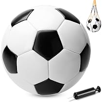 Lot De 2 Ballons De Foot En PVC Pour Enfants – Mini Ballon Jaune, Léger, éducatif, Dès 3 Ans, Pour Développer La Coordination