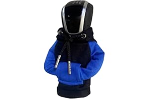 WANGDUODU Sweat à Capuche pour Levier de Vitesse, Housse de Protection pour Levier de Vitesse, décoration de Noël pour Levier de Vitesse, Motif Pull