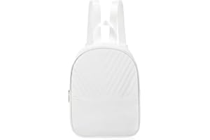 Energather Mochila de piel sintética para mujeres y niñas, mochila de moda para mujer, con correa ajustable para viajes, compras, citas