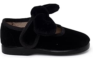 Pisamonas Merceditas niña Lazo Terciopelo Cierre adherente