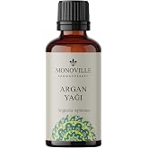 Monoville Argan Yağı 30 ml Soğuk Sıkım%100 Saf ve Doğal (Argan Oil)