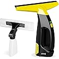 Window Vacuum, Rechargeable Window Vac, Power Window Vacuum Cleaner Set, Window Squeegee Vacuum, Electric Vacuum Cleaning Tool for Windows, Tiles, Mirrors, 200ml Water Tank