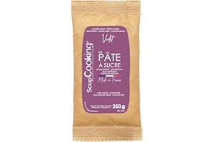 SCRAPCOOKING SCRAP COOKING Pâte à Sucre Violet 250 g 1 Unité