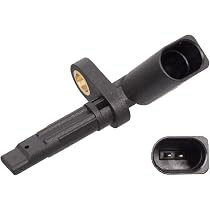 Capteur ABS Febi 101054 - Compatible Audi A4, A5, Q5 - Qualité D'Origine - 2 Connexions