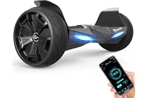 ‎EVERCROSS EVERCROSS 8,5" Hoverboards Offroad, All Terrain Hover Board, App-fähige Hoverboards mit Bluetooth, 4Ah verstärkte Batterie, Hover Boards für Kinder Jugendliche Erwachsene