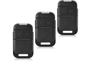 PUISENO 3PCS Télécommande pour portail 2 canaux 433,42 MHz,Télécommande/émetteur/bip sonore porte de garage compatible avec SOMFY KEYPOP- 2401539