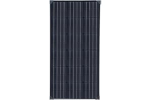 XINPUGUANG Panneau Solaire 100w 12v Photovoltaïque Monocristallin Module pour la Voiture, Bateau, Camping-car, Toit, Caravane, Hangar, Balcon, Maison, Jardin, Chargeur de Batterie 12v